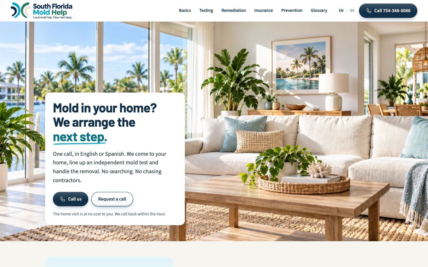 South Florida Mold Help website